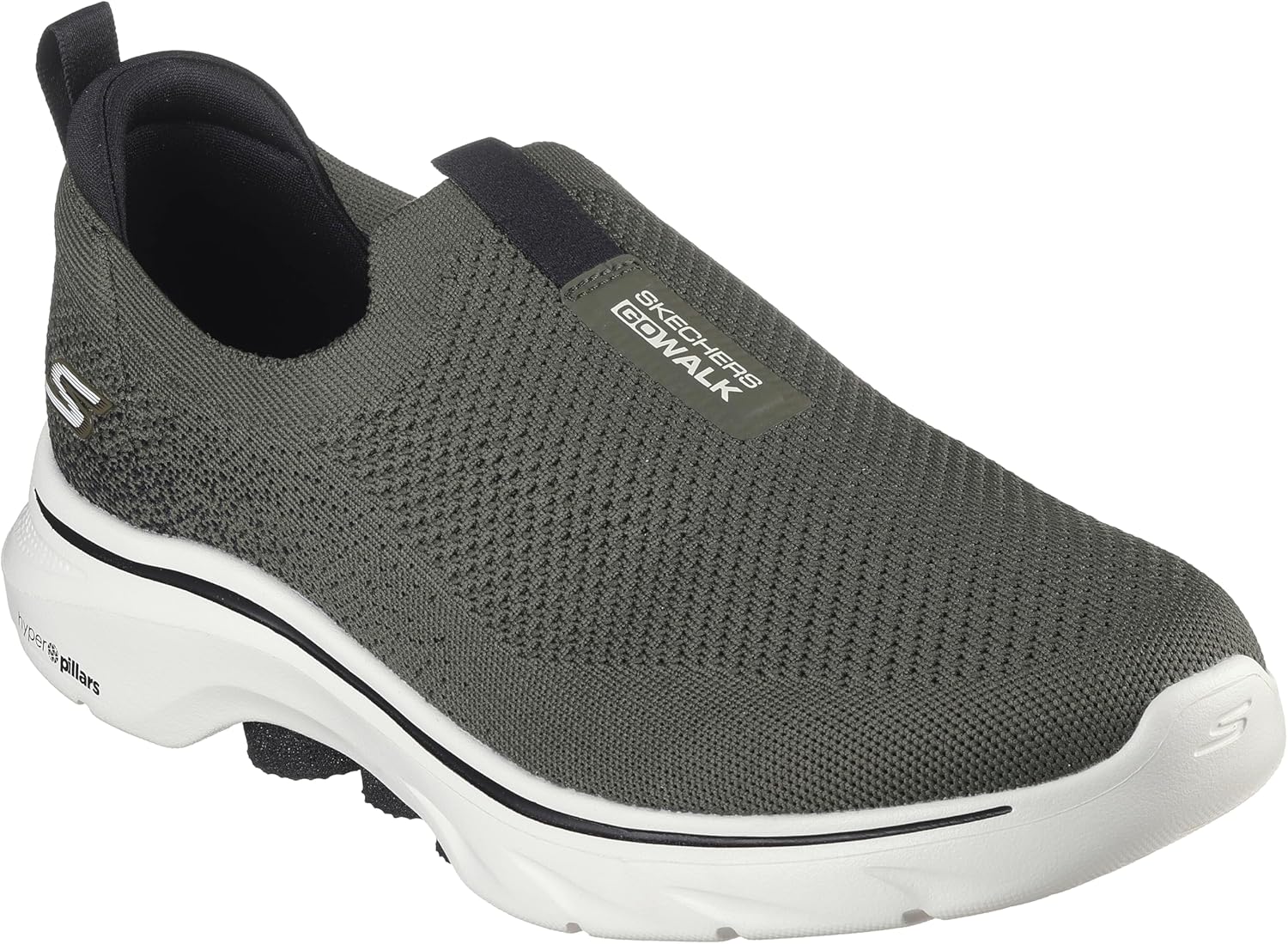 

Мужские кроссовки Skechers Go Walk 7, черный/оливковый