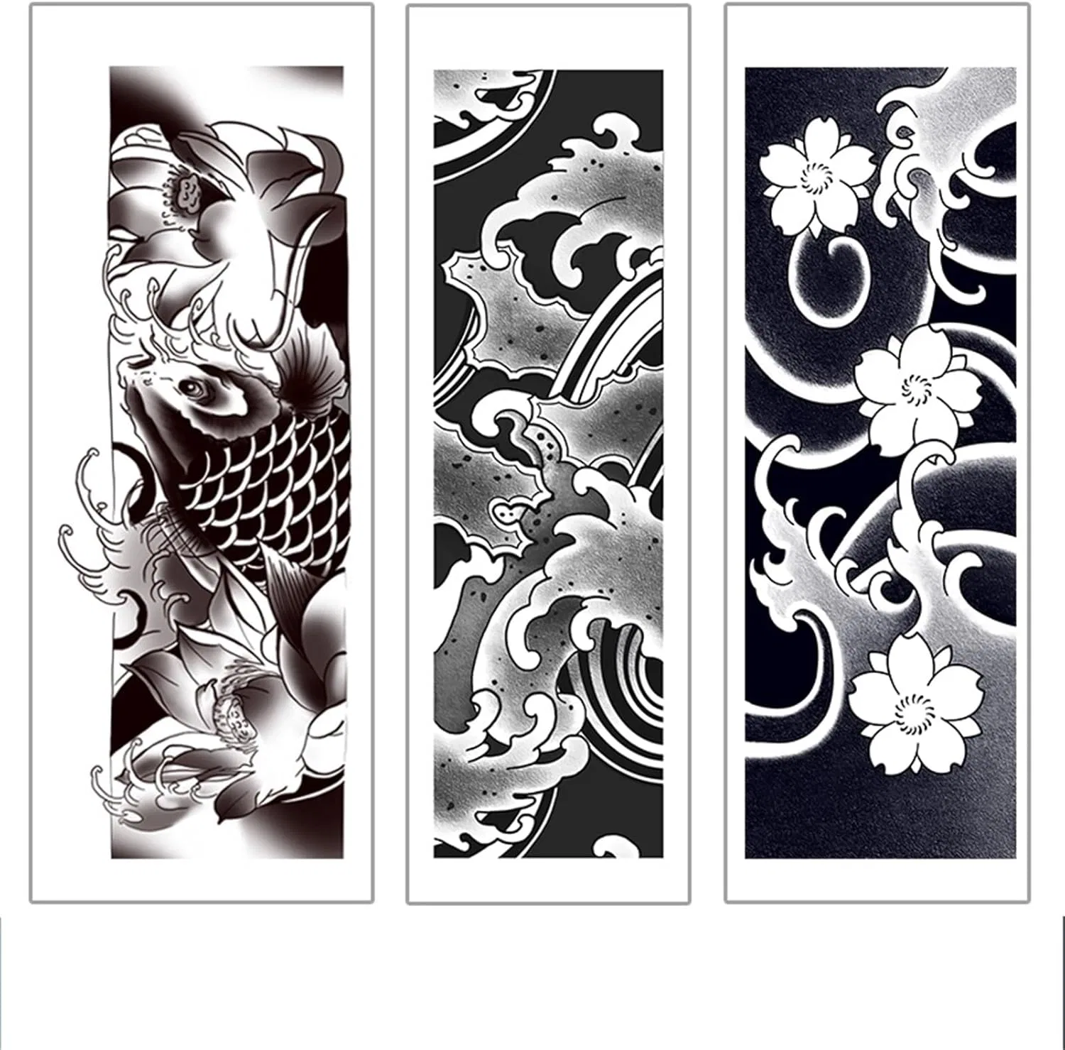 Набор временных татуировок Juice Tattoo Stickers, 3 шт., one color — фото 2