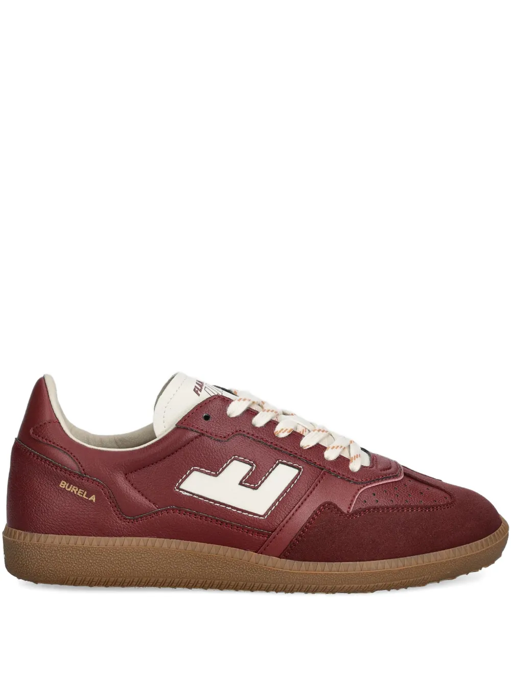 

Кеды Burela Slim с перфорированным логотипом Flamingos, красный