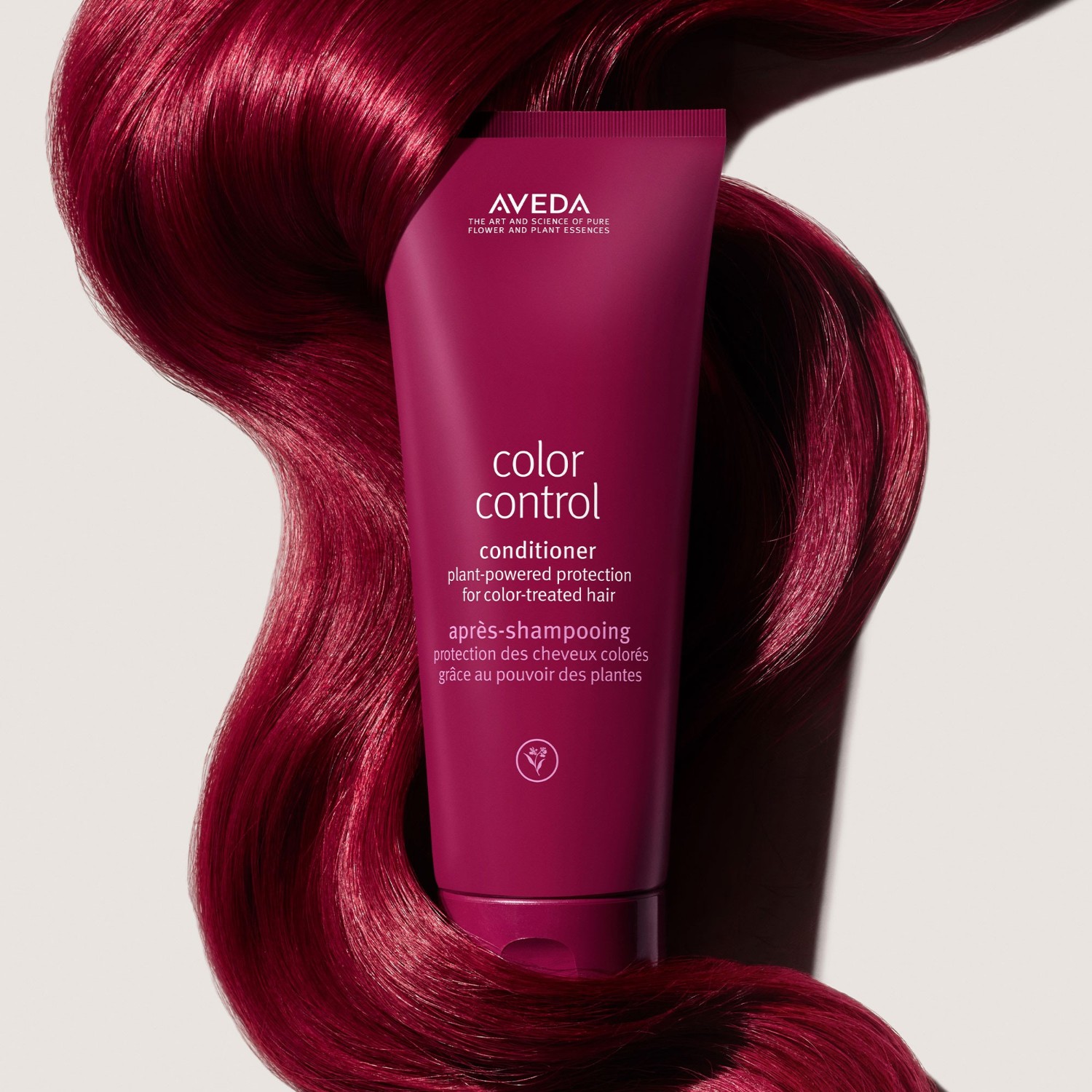 Кондиционер для волос farbschutz & glanz color control Aveda, объем 200 мл — фото 3