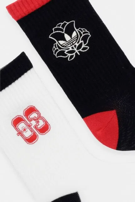 Носки длинные 2 шт Adidas Originals, черный — фото 2
