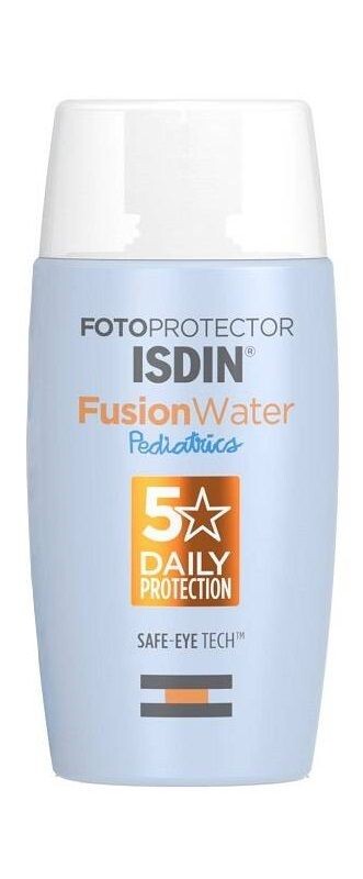 

Isdin Fotoprotector Pediatrics Fusion Water SPF50 защитный крем с фильтром для детей, 50 ml