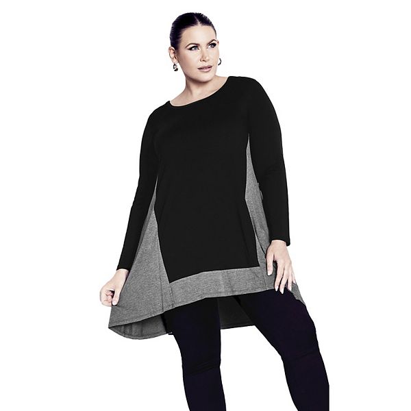 

Женская туника Elsa plus size Avenue, Black Charcoal