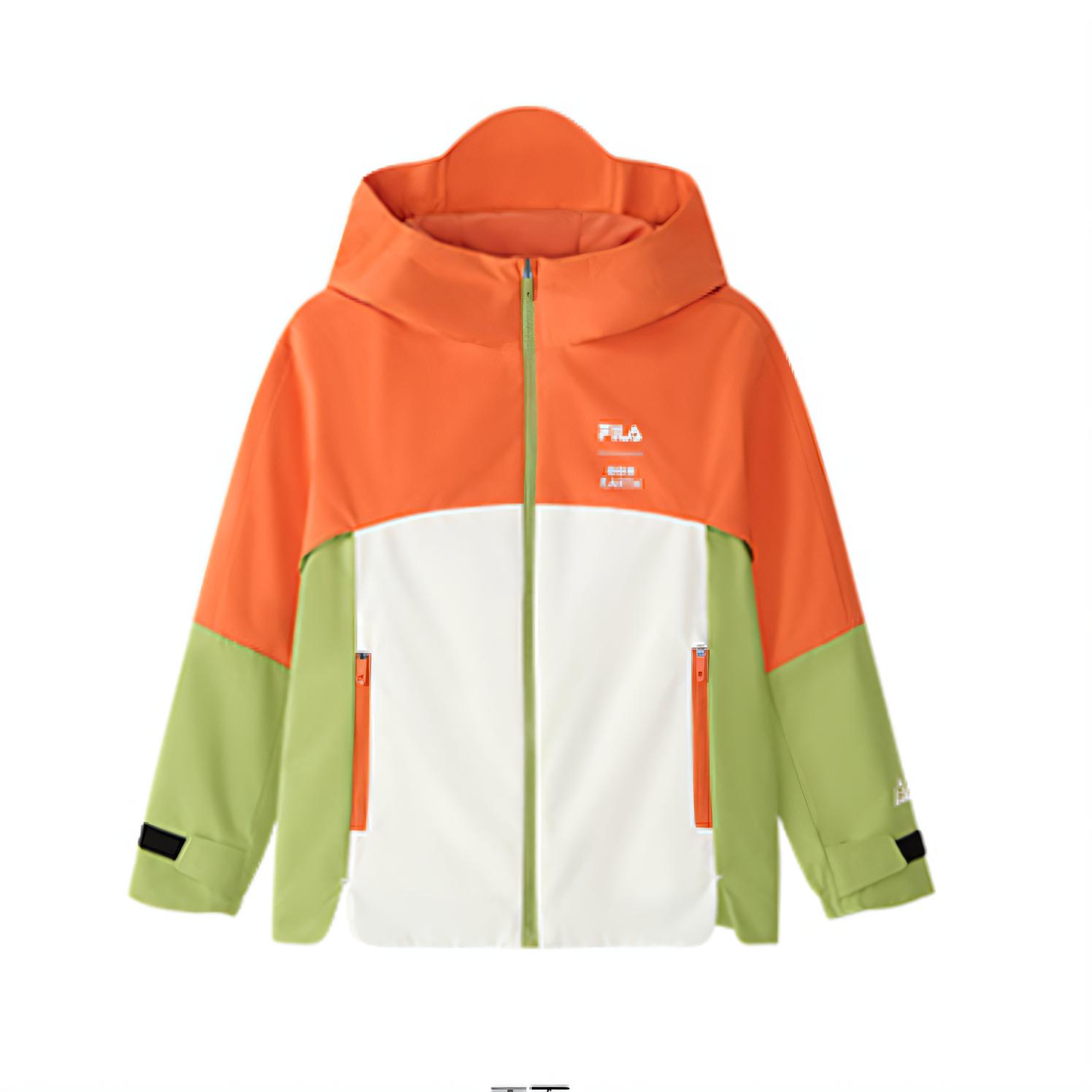 

BBC EARTH Детская толстовка Sunset Orange для детей 3-7 лет FILA KIDS, оранжевый