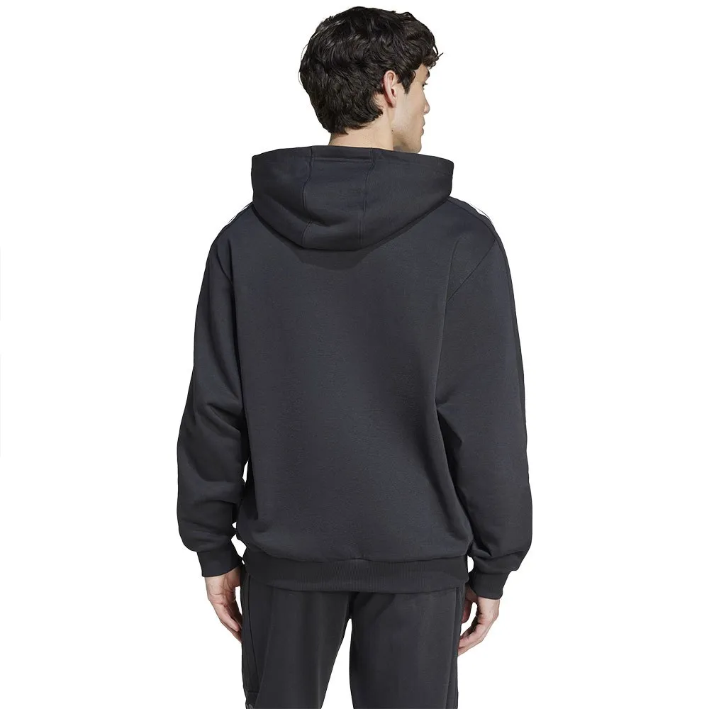 Худи adidas House Of Tiro Fleece, черный — фото 2
