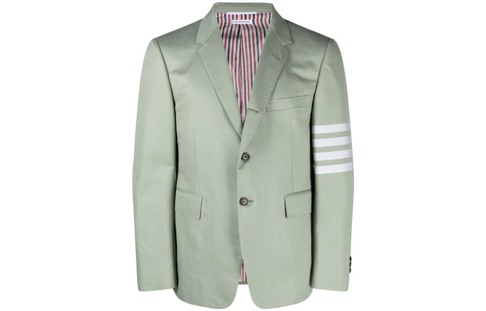 

THOM BROWNE Деловой костюм мужской зеленый