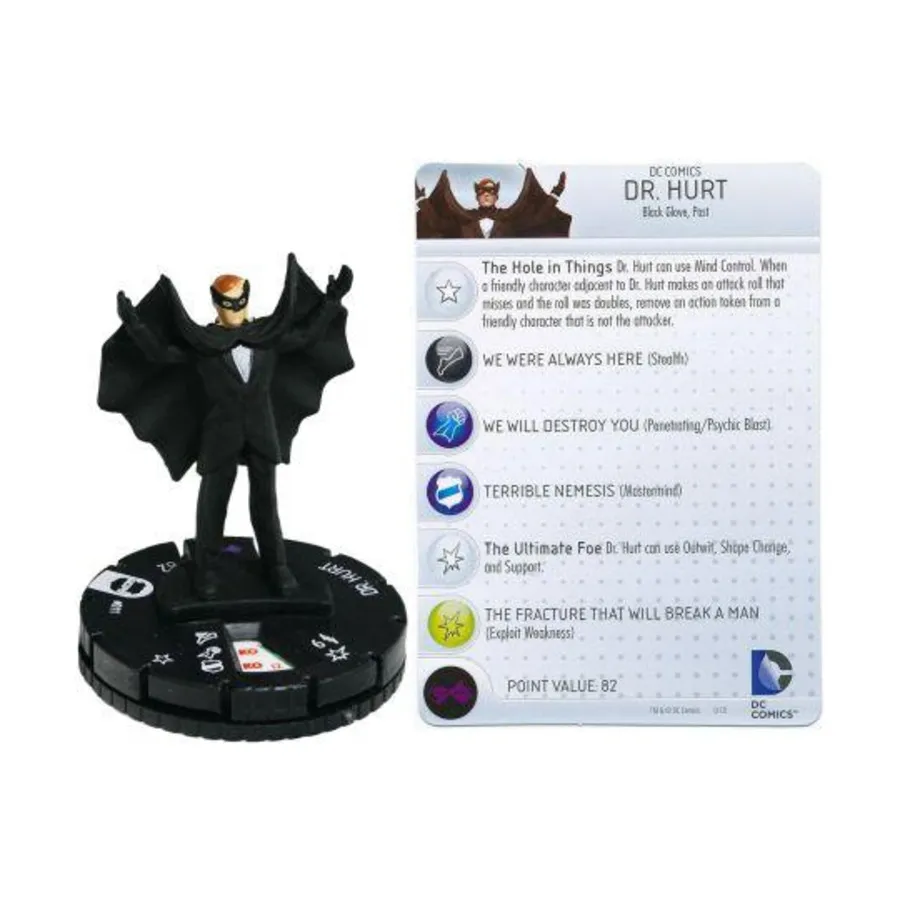 

Доктор Хёрт #011, DC HeroClix - Batman - Streets of Gotham - Singles