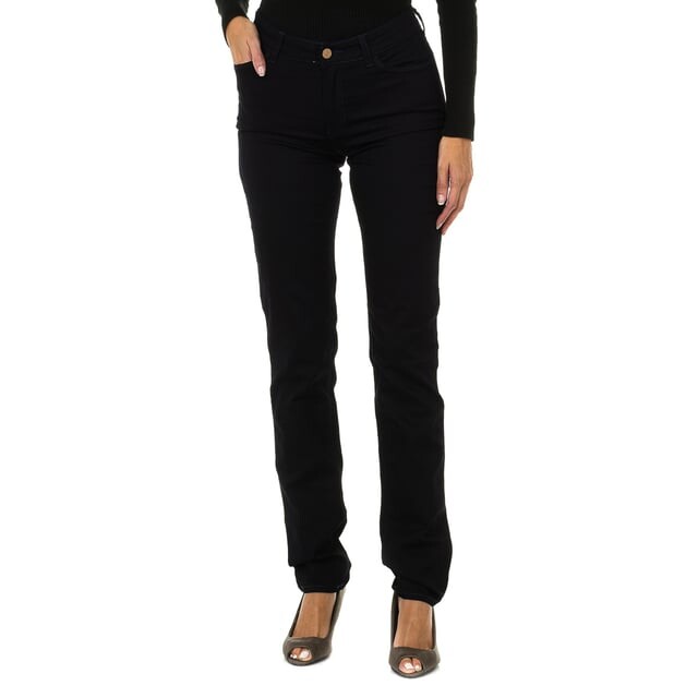 

Длинные брюки из эластичной ткани 6y5j18 5dxiz женщина Armani, синий