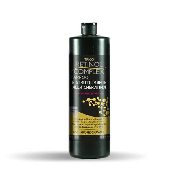 

Шампунь с кератиновым восстановлением RETINOL COMPLEX 800 мл Inna marka