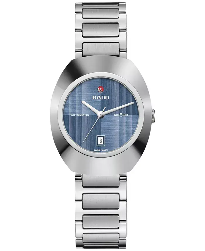 

Женские швейцарские автоматические часы DiaStar Original в стальном браслете, 30 мм Rado