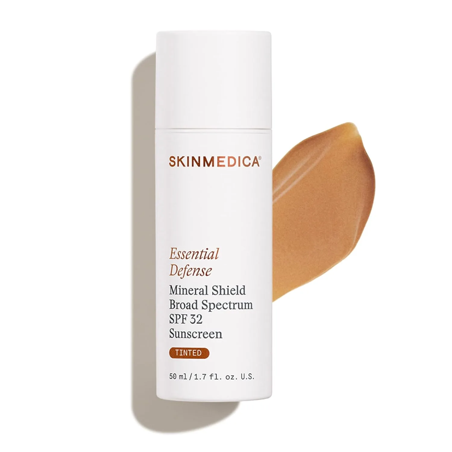 SkinMedica Essential Defense Mineral Shield SPF 32 тонирующий солнцезащитный крем для лица, легкая формула для жирной и комбинированной кожи, новая упаковка, 48 г, SPF 32 Tinted