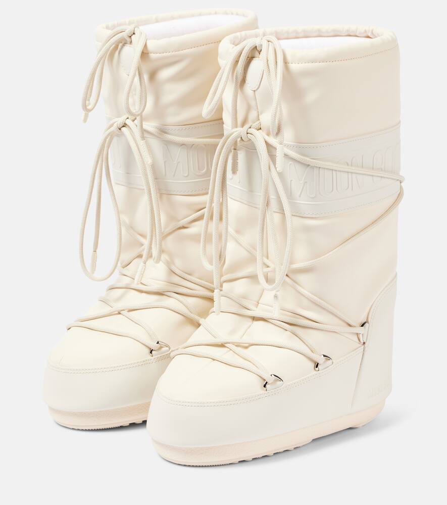 Резиновые зимние сапоги Icon Moon Boot, L002 Cream — фото 4