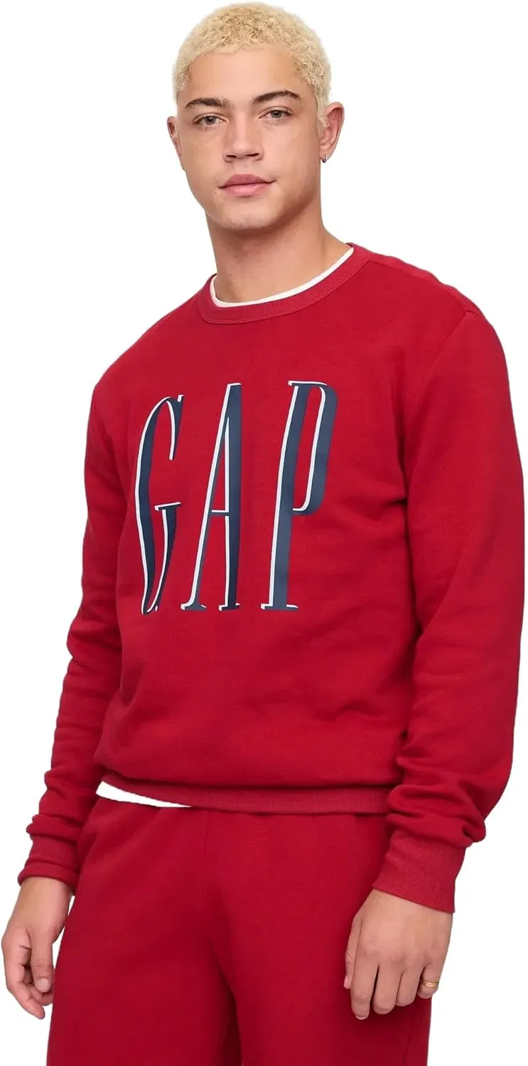 Свитшот мужской с логотипом GAP, цвет Sled