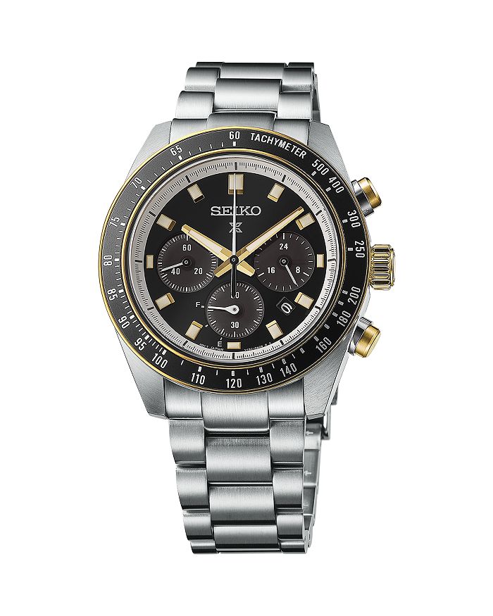 

Часы мужские Prospex Speedtimer 5, 41 мм Seiko Watch, черный