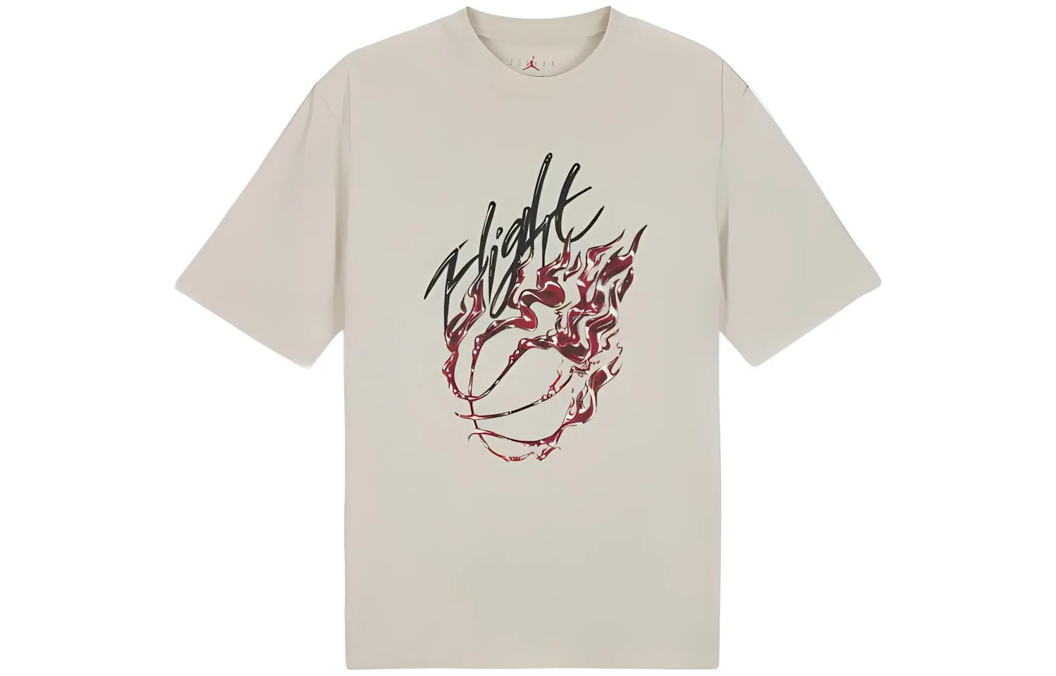 Футболка с принтом Travis Scott Flight Jordan, Apricot