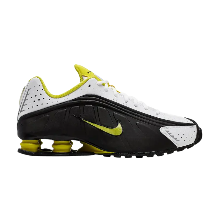 

Кроссовки Nike Shox R4 'Black Dynamic Yellow, желтый