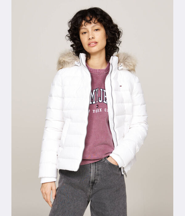 

Пуховик Slim fit Tommy Jeans, белый