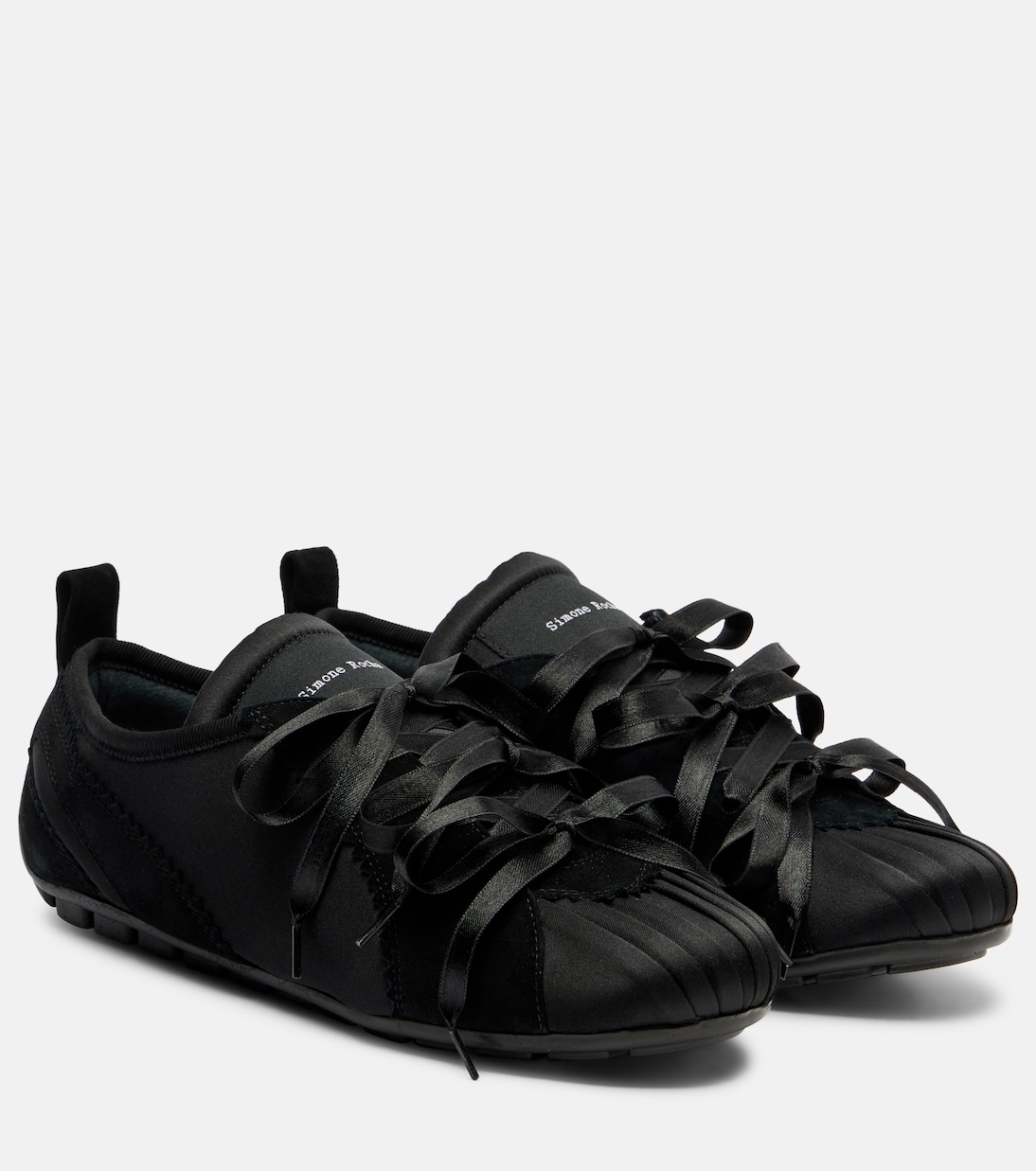 Балетки Ballerina Grip с низким верхом Simone Rocha, черный