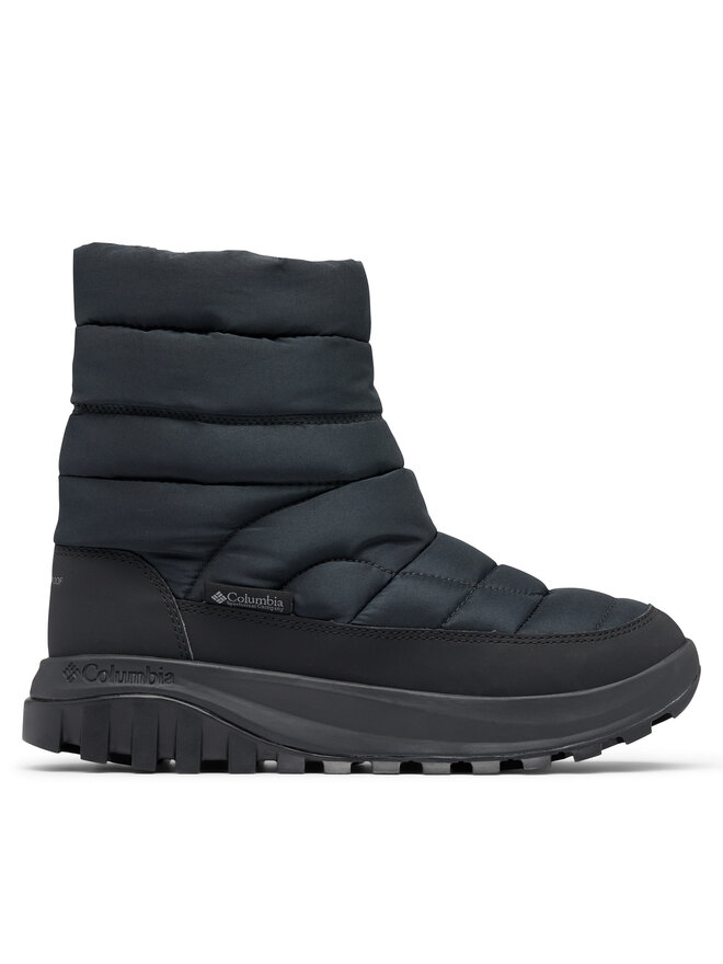 Женские зимние ботинки Columbia Snowtrot стеганые средней высоты, черный
