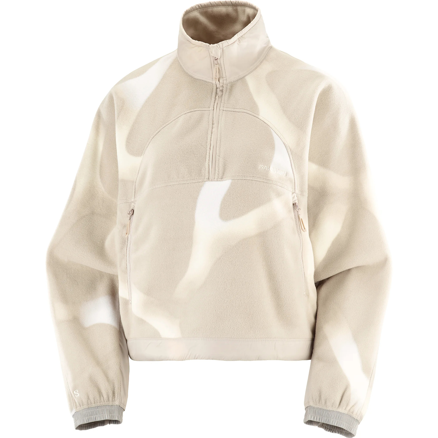 

Флисовая толстовка Women's SALOMON, серебро cloud