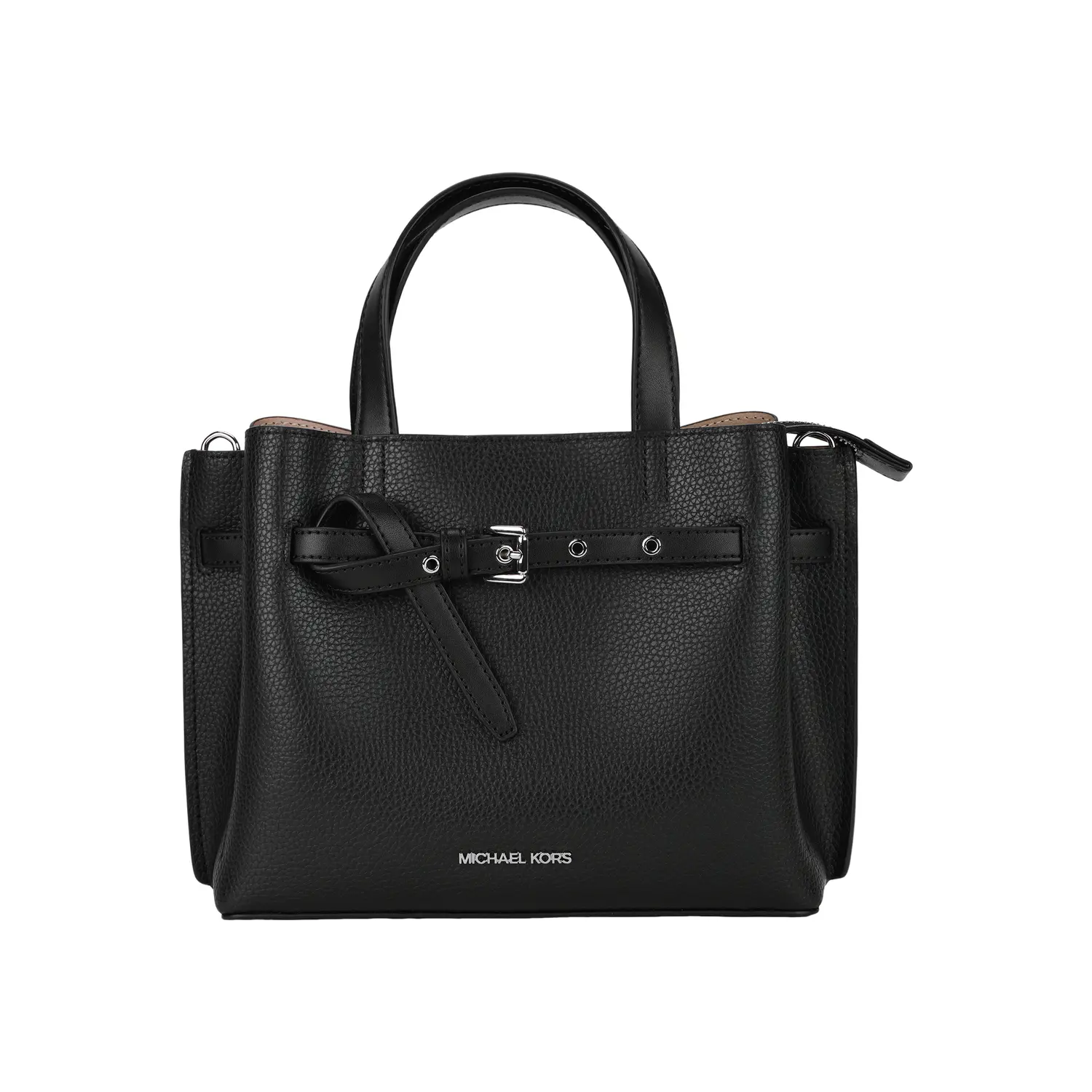 

MICHAEL KORS Кожаная сумка через плечо Emilia, кроссбоди, маленькая женская сумка black, Черный, MICHAEL KORS Кожаная сумка через плечо Emilia, кроссбоди, маленькая женская сумка black