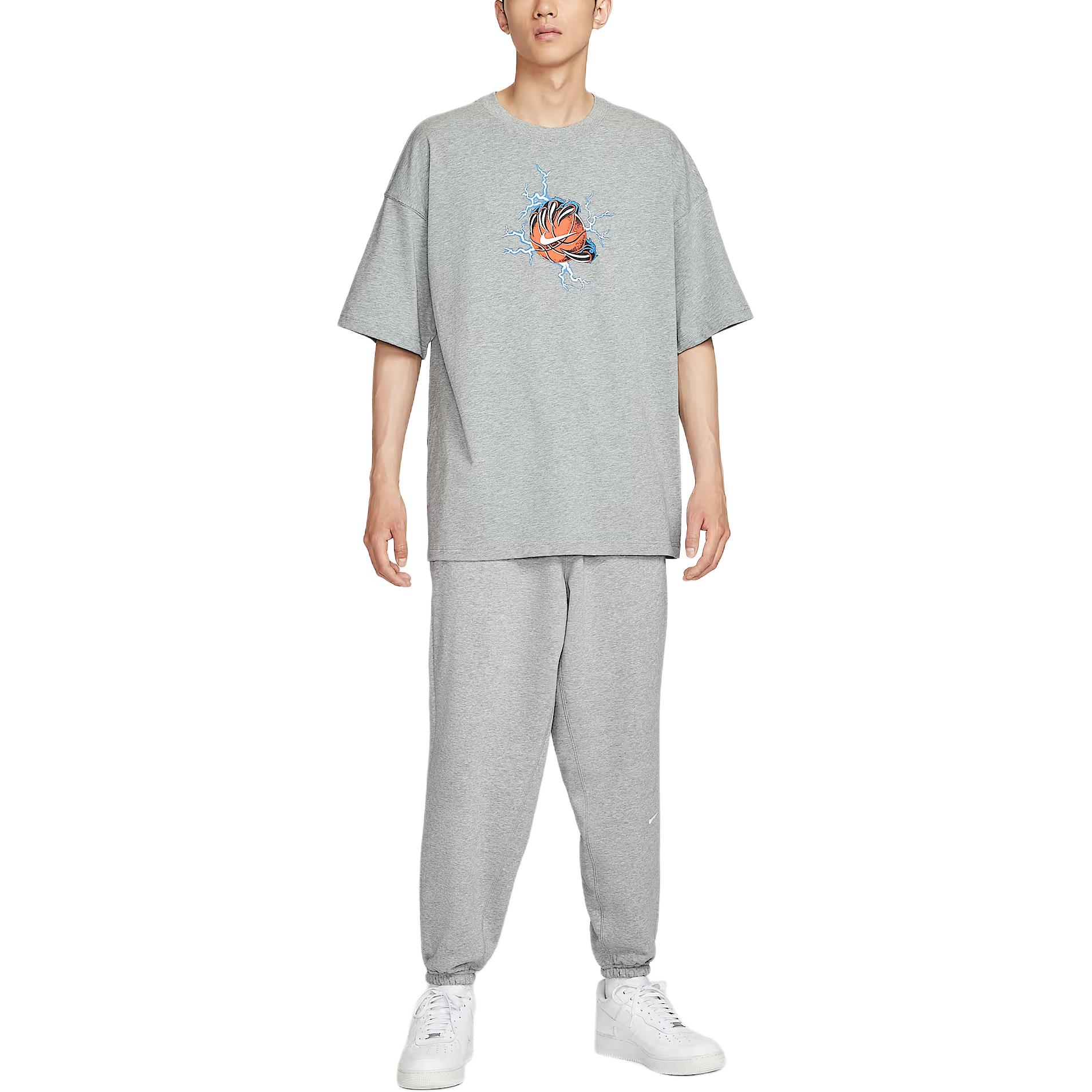 Футболка мужская тонированная темно-серая Toned Dark Gray Nike, темно-серый — фото 4
