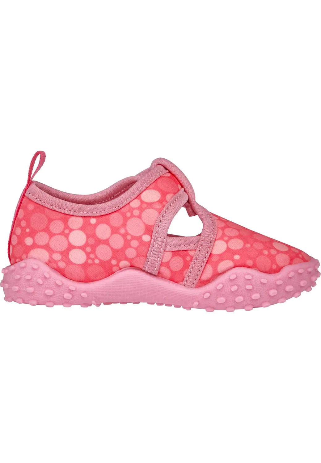 Босоножки для плавания с горошком, Playshoes, коралловый — фото 2