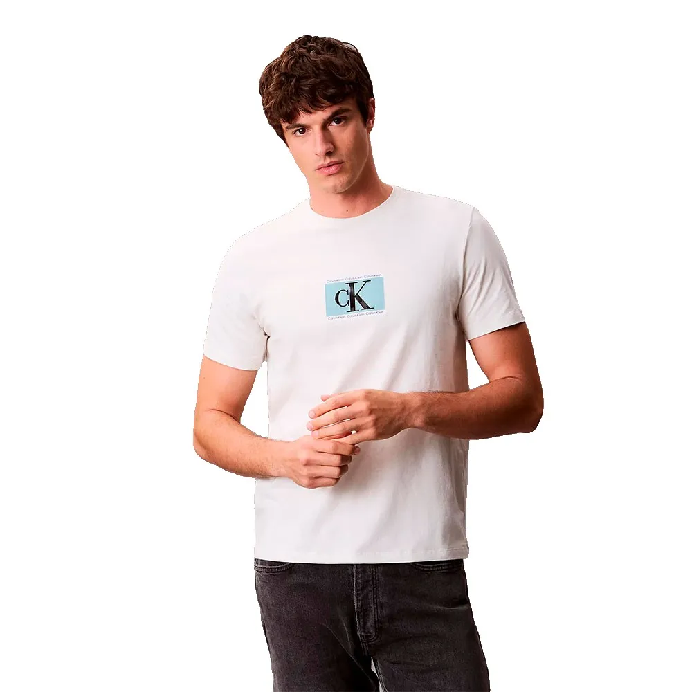 

Футболка с коротким рукавом Calvin Klein Graphic Box, белый