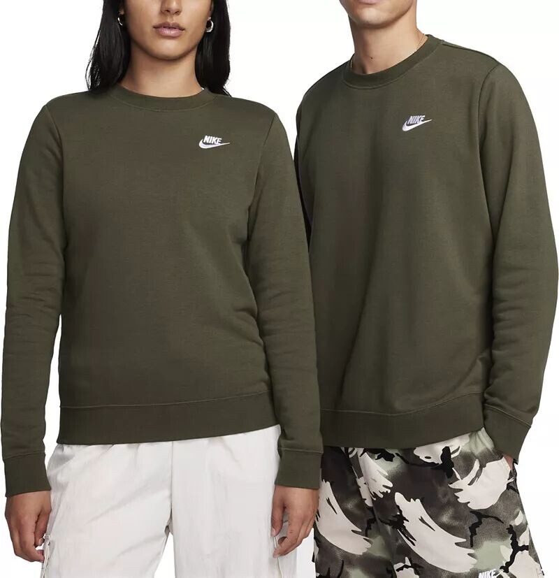 

Женская флисовая толстовка с круглым вырезом Nike Sportswear Club