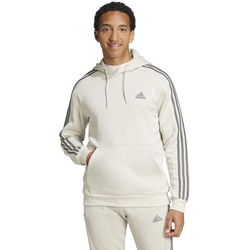 Худи Essentials с тремя полосками (стандартная и длинная) Adidas, цвет alumin — фото 2