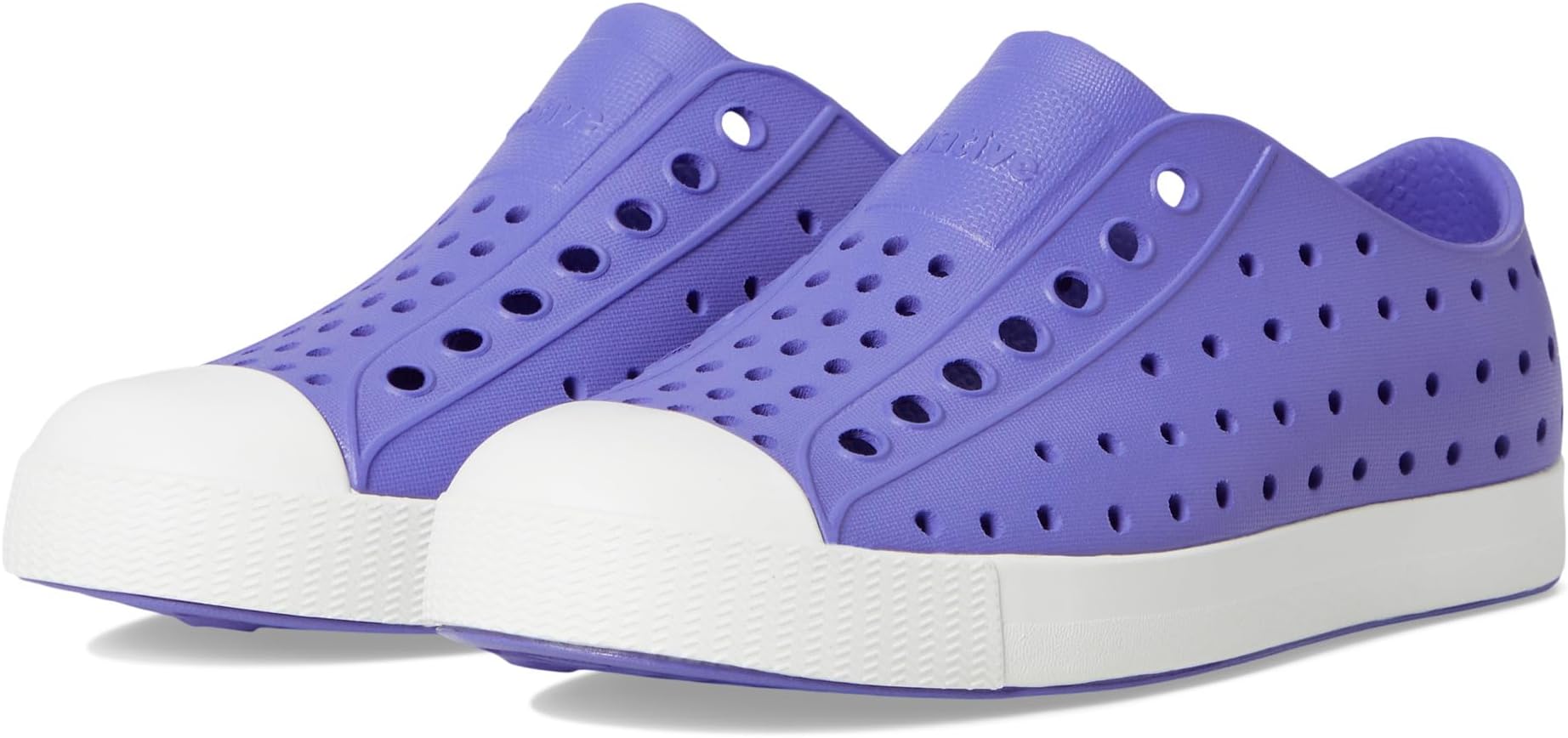 

Кроссовки Native Shoes Kids Jefferson, цвет Punk Purple/Shell White