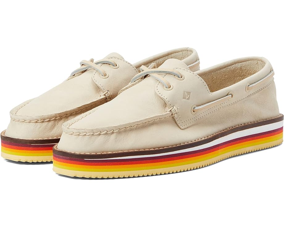 

Топсайдеры Sperry A/O 2-Eye Stacked Eva Multi Stripe, слоновая кость