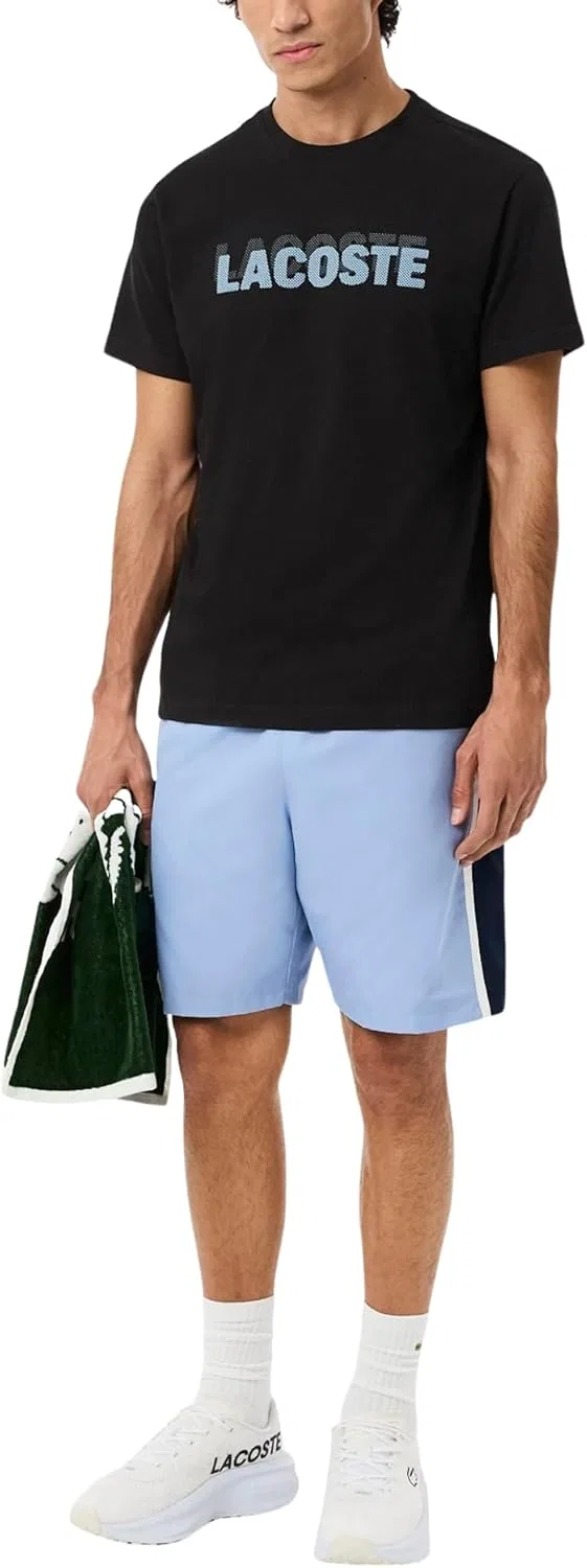 Футболка Active Lacoste, черный/Aphylla — фото 4