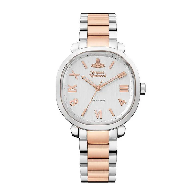 

Vivienne Westwood Часы Poster Collection Wrist Watch Quartz Movement Metal Strap White Dial Women's Watch