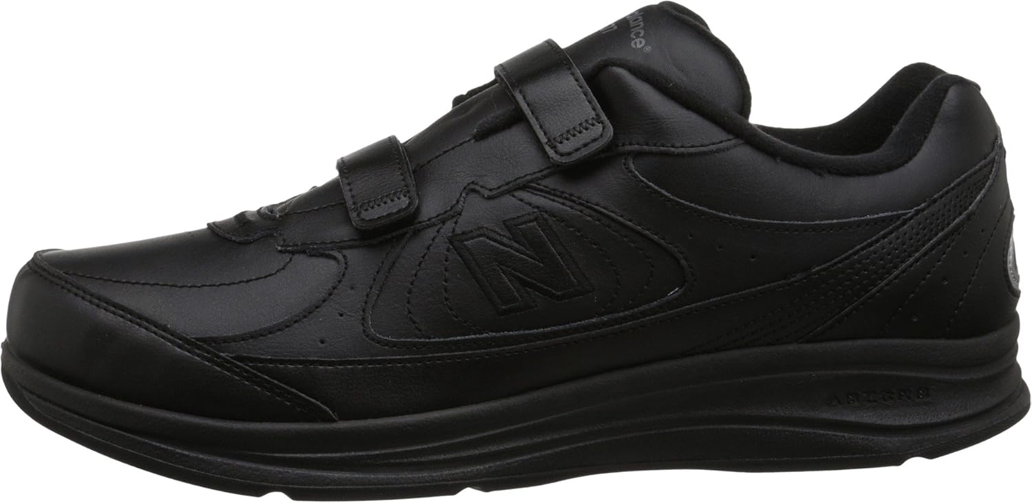 Мужские кроссовки New Balance 577 V1 на липучке, черный — фото 2