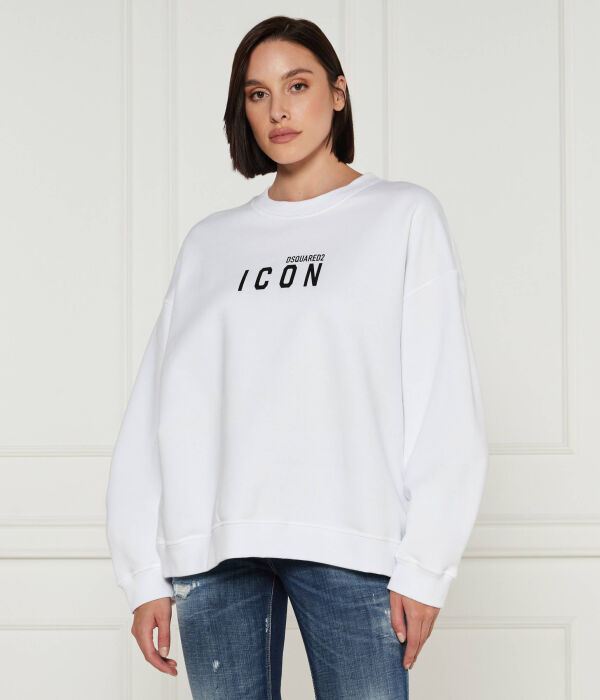 

Толстовка Dsquared2 Relaxed Fit, белый