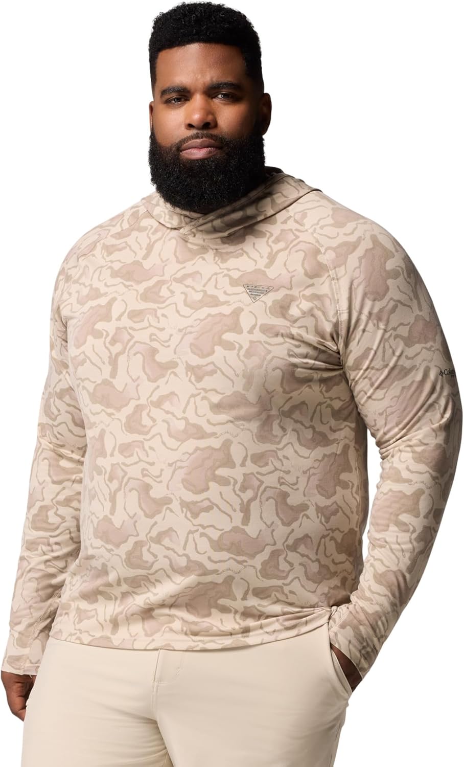 

Толстовка Columbia mens Pfg Uncharted, Ancient Fossil Swamplands