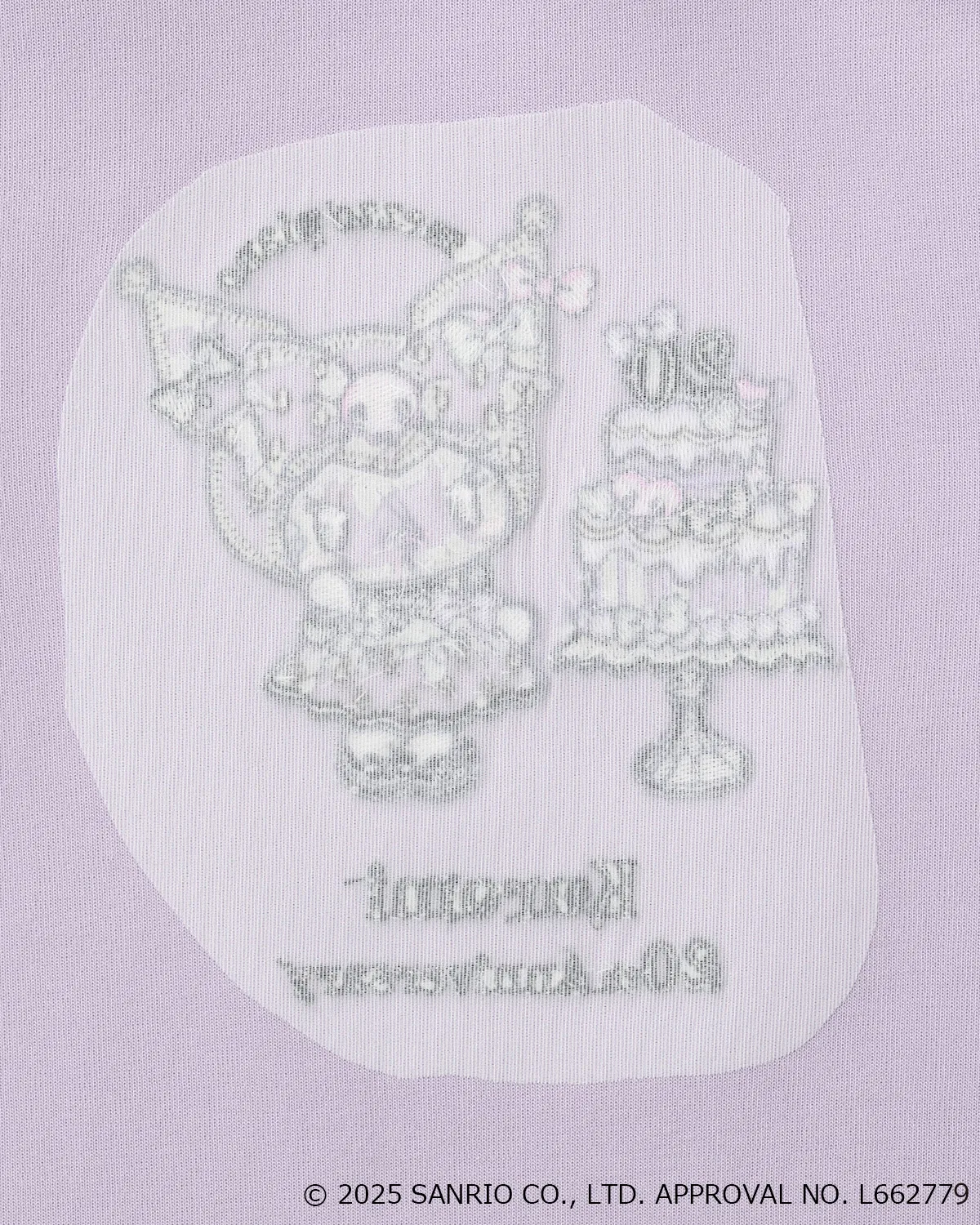 [My Melody/Kuromi] Толстовка с фестончатым краем — фото 4