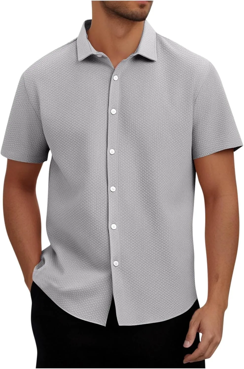 

Футболка с воротником и пуговицами Muscularfit