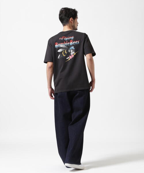 

Футболка с коротким рукавом, с принтом шмелей AVIREX, желтый