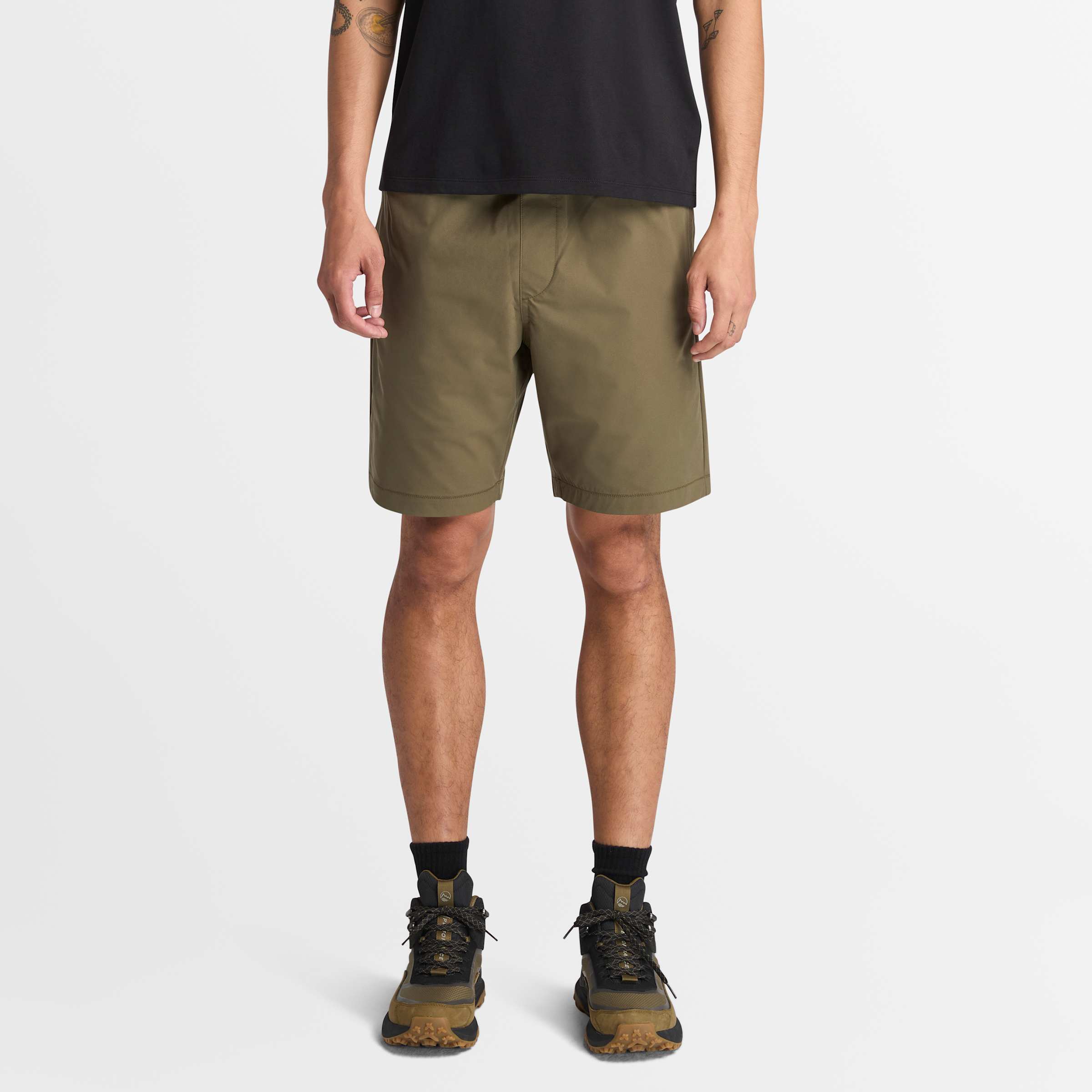 

Мужские быстросохнущие комфортные шорты Timberland, цвет leaf green