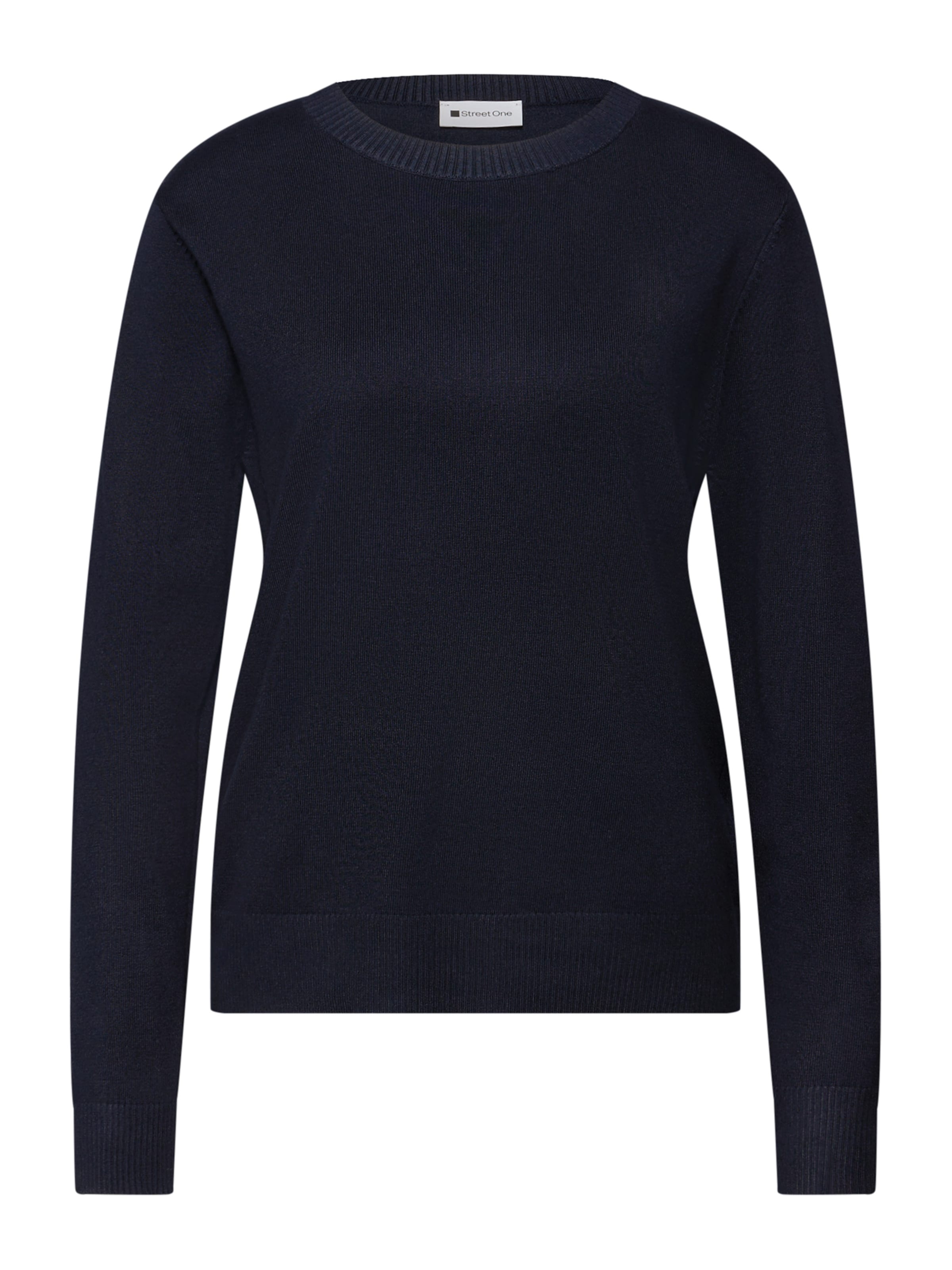 

STREET ONE Свитер в темно-синем цвете