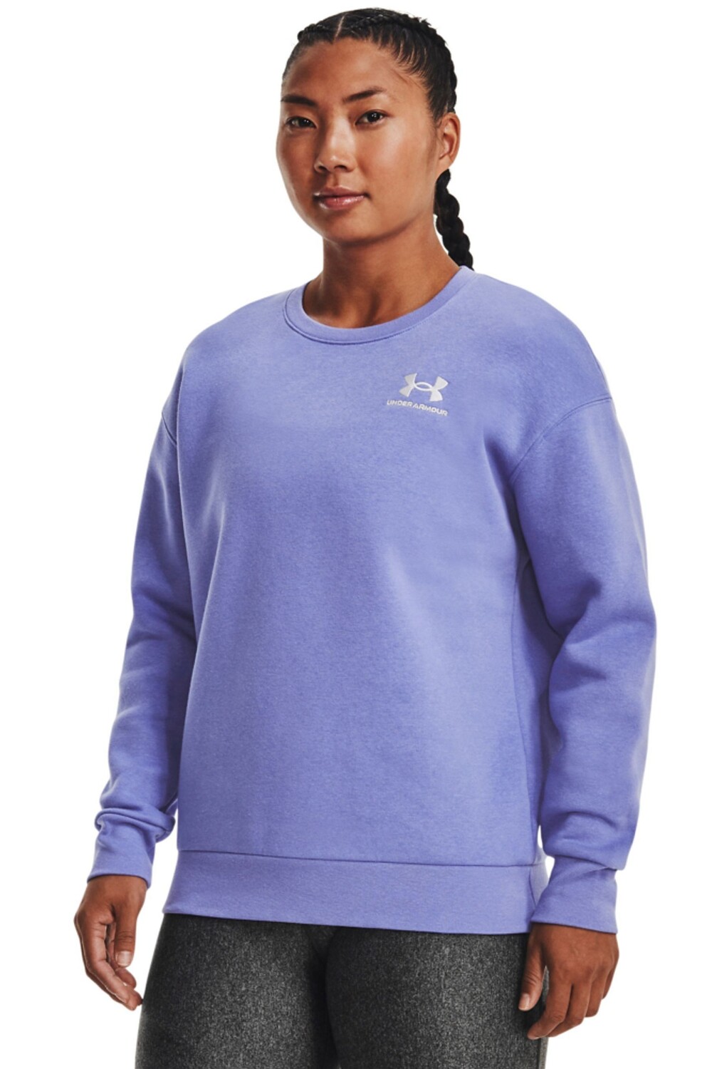 

Трикотажная толстовка Essential с круглым вырезом Under Armour, синий