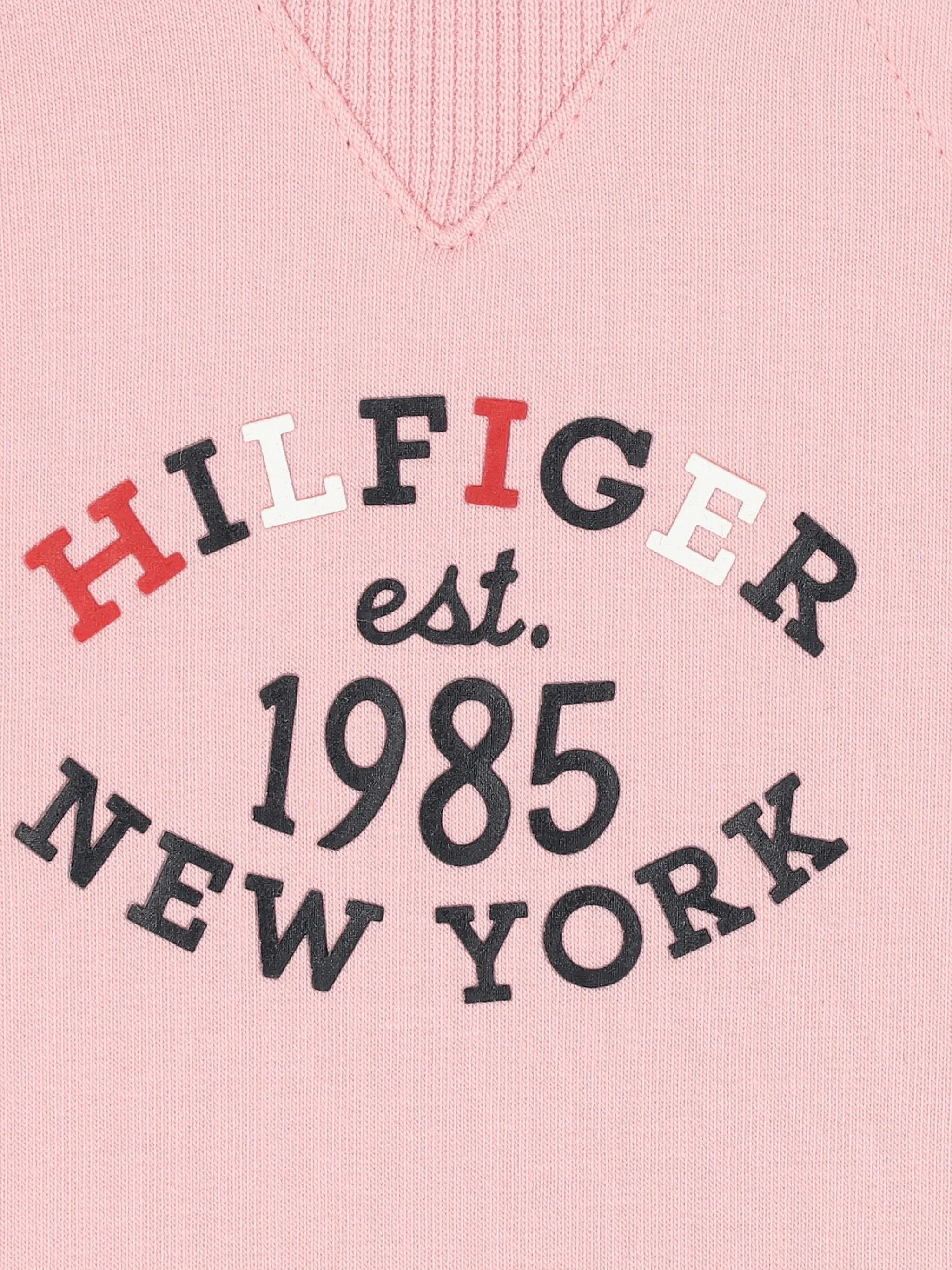 Ромпер с логотипом Tommy Hilfiger Junior, розовый — фото 3