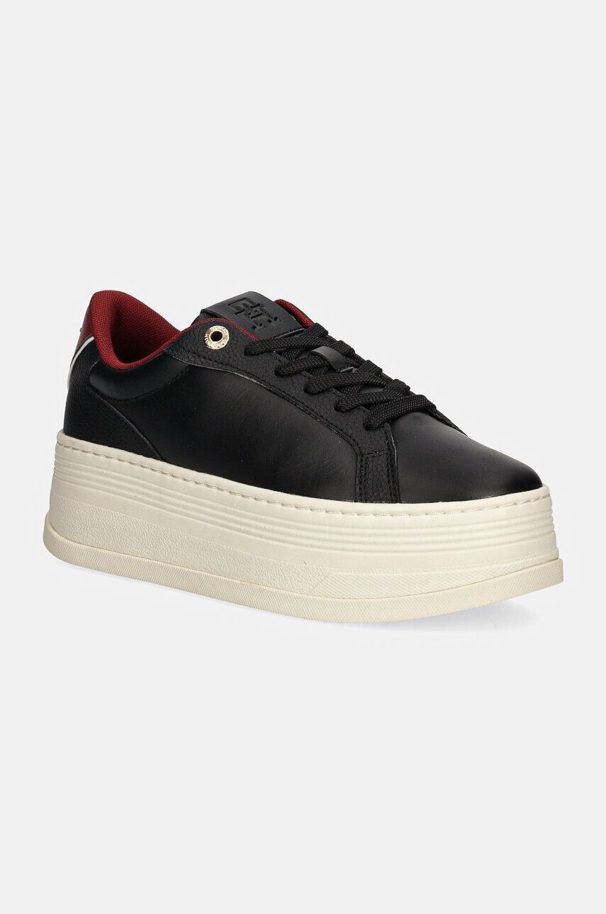 Кроссовки Tommy Hilfiger TH PLATFORM SNEAKER TRIANGLE, черный