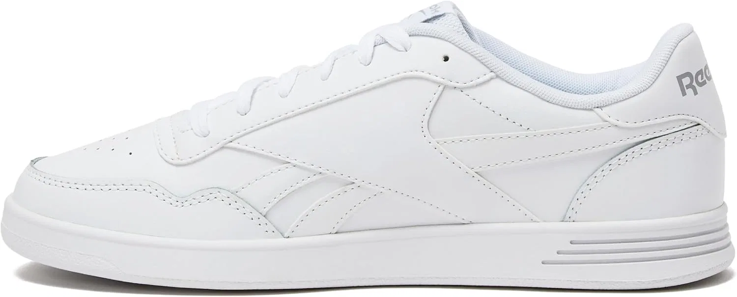 Кроссовки Reebok Unisex Court Advance Bold, белый цвет, светло-серый, размер 34/35 (Великобритания) — фото 3