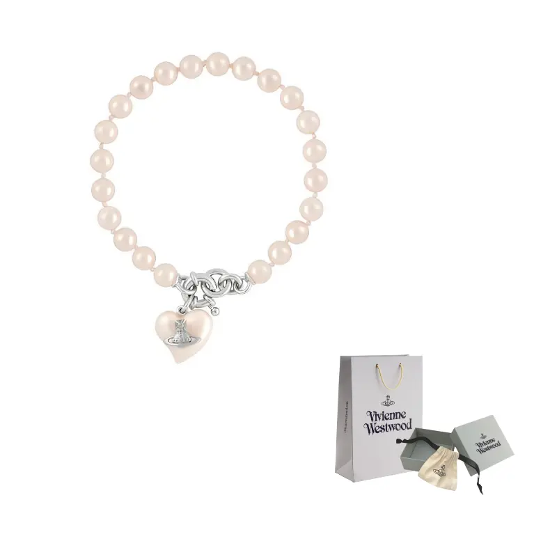 

Браслеты из переработанной латуни унисекс серебристый Vivienne Westwood, белый