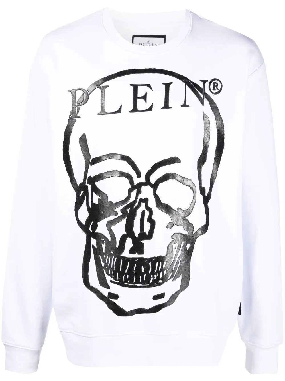 

Толстовка с принтом Skull Philipp Plein, белый