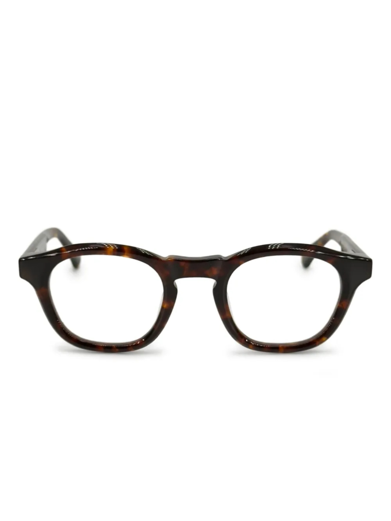 

Очки в геометричной оправе Peter & May Walk, коричневый