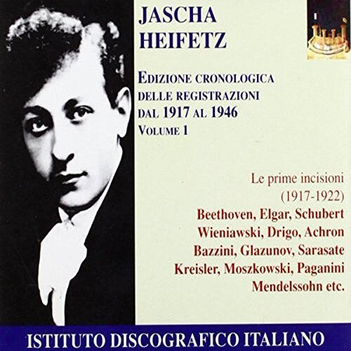 

CD диск Heifetz, Jascha: Violin Recital: Heifetz Jasch